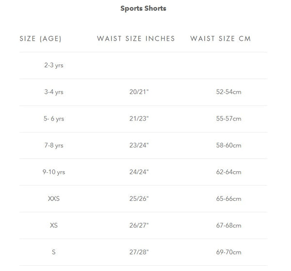 BCSG SPORTS SHORTS